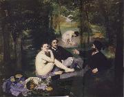 Edouard Manet Luncheon on the Grass oil painting